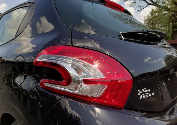 Peugeot 208 cena 22900 przebieg: 110000, rok produkcji 2014 z Rawa Mazowiecka małe 56